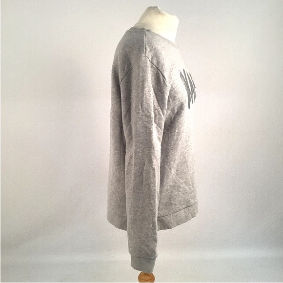 Karl Lagerfeld Sweatshirt Grey & Silver Logo Size L Unisex - Picture 5 of 9